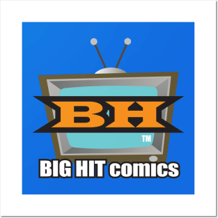 Big Hit Comics Logo Posters and Art